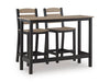 Moondance Outdoor Counter Table and 2 Barstools