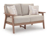 Cliffs Beach Outdoor Loveseat with Cushion
