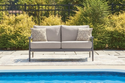 North Island Outdoor Loveseat with Cushion