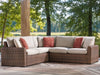 Angel Island 3-Piece Outdoor Sectional