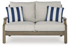 Rainier Ranch Outdoor Loveseat with Cushion