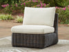 Kimora Outdoor Armless Chair with Cushion