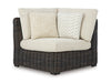 Kimora Outdoor Corner Chair with Cushion