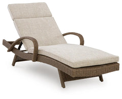 Revare Beach Chaise Lounge with Cushion