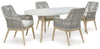 Seton Creek Outdoor Dining Table and 4 Chairs