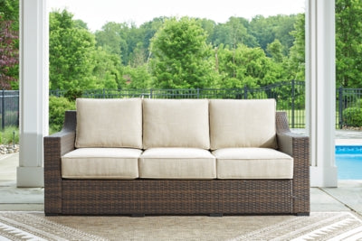 Wellingtons Peak Outdoor Sofa with Cushion
