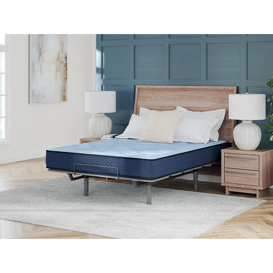 TWIN MATTRESS-PEAK 2.0 10 HYBRID; LIGHT BLUE