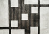 Rug Medium Rug; White/Brown