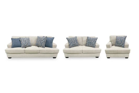 Scottsveal Sofa Set; Sepia