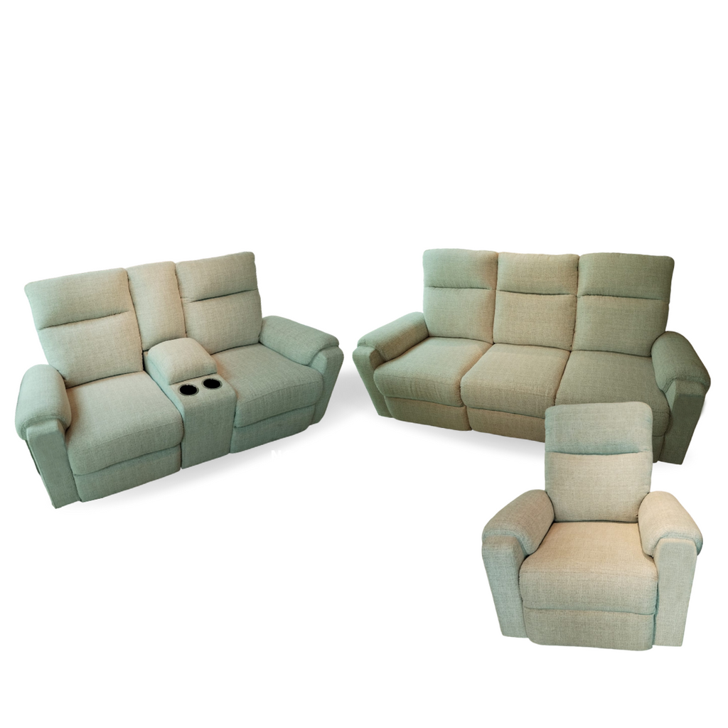 Serenity Reclining Sofa Set (3+2+1)