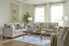 Deltona Sofa, Loveseat and Recliner (Parchment)