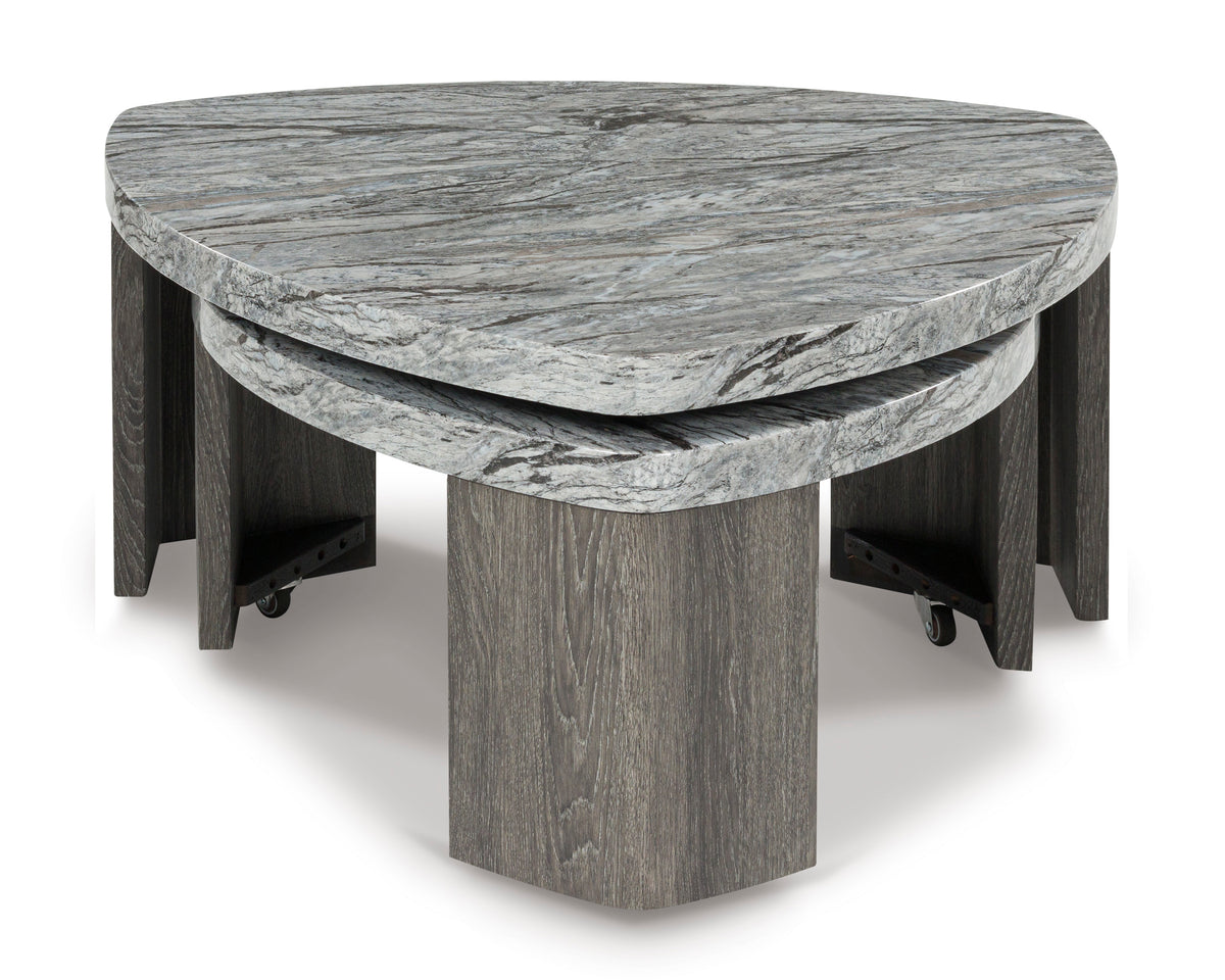 Surmour Stacked Cocktail Table