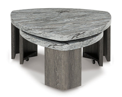 Surmour Stacked Cocktail Table