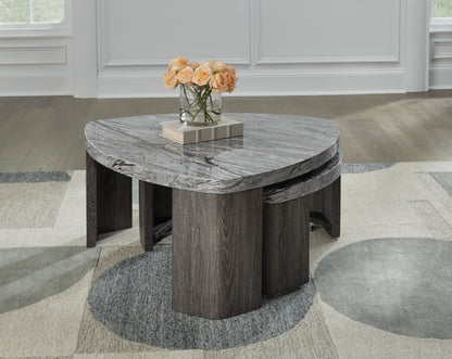 Surmour Stacked Cocktail Table