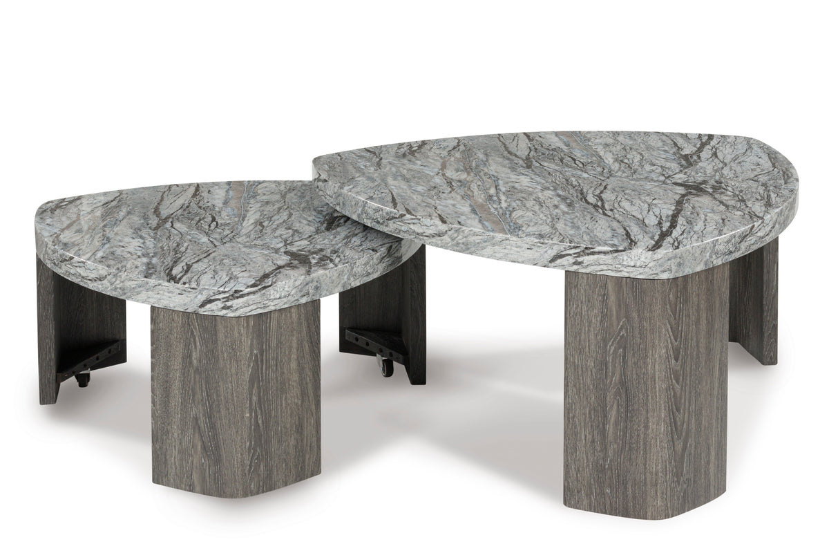 Surmour Stacked Cocktail Table