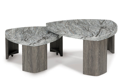 Surmour Stacked Cocktail Table