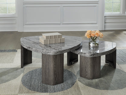 Surmour Stacked Cocktail Table