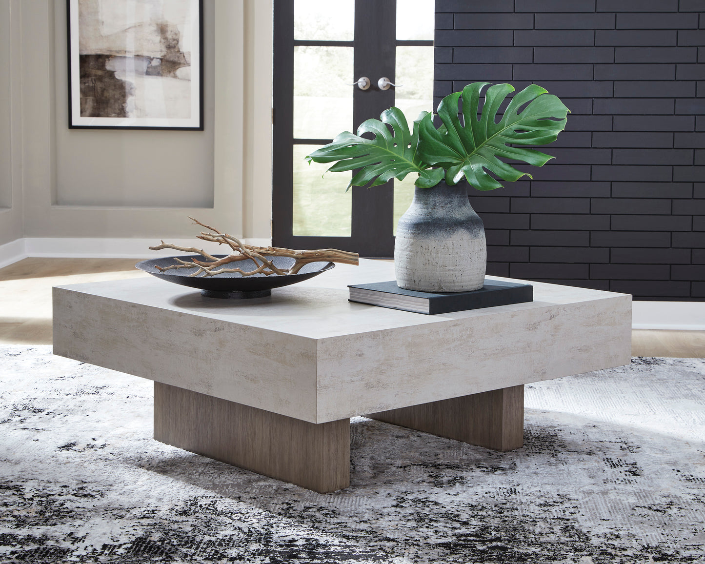 Jorlaina Square Cocktail Table