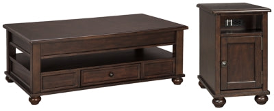 Barilanni Coffee Table with 1 End Table