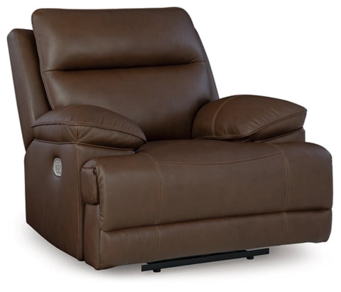 VonRyan PWR Recliner/ADJ Headrest;Tobacco