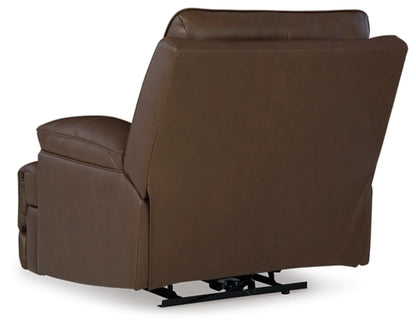 VonRyan PWR Recliner/ADJ Headrest;Tobacco
