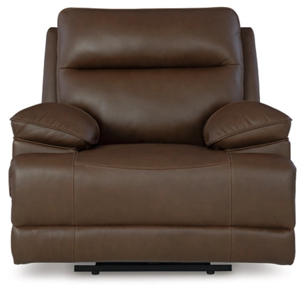 VonRyan PWR Recliner/ADJ Headrest;Tobacco
