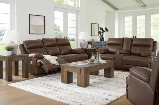VonRyan Power Reclining Sofa Set with Adjustable Headrest