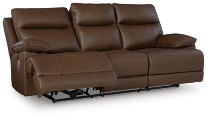 VonRyan Power Recliner Set;Tobacco