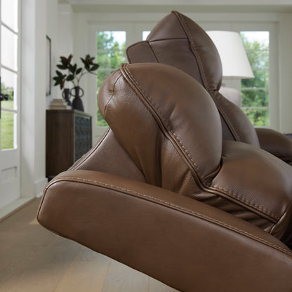 VonRyan Power Reclining Sofa Set with Adjustable Headrest