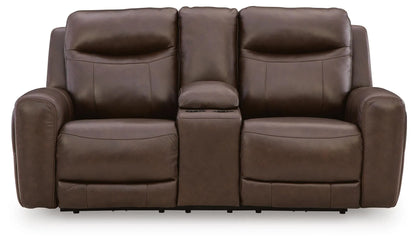 Gravier Power Reclining Loveseat with Console
