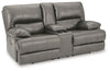 Mountainous Power Reclining Loveseat with Console