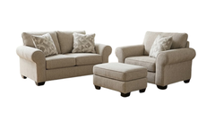 Discota Chair, Loveseat and Ottoman