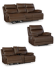 VonRyan Power Recliner Set;Tobacco