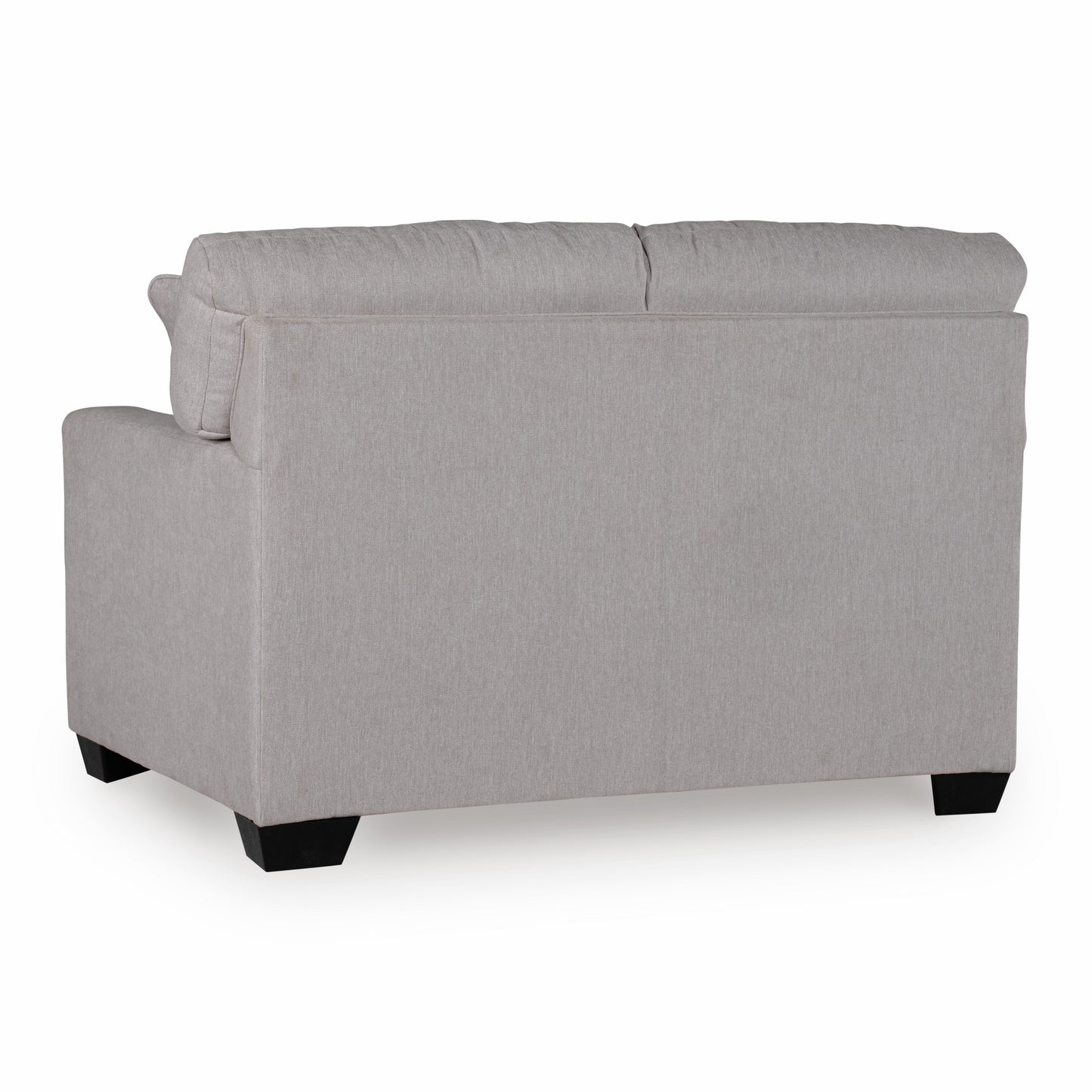 Mahoney Sofa and Loveseat; Pebble