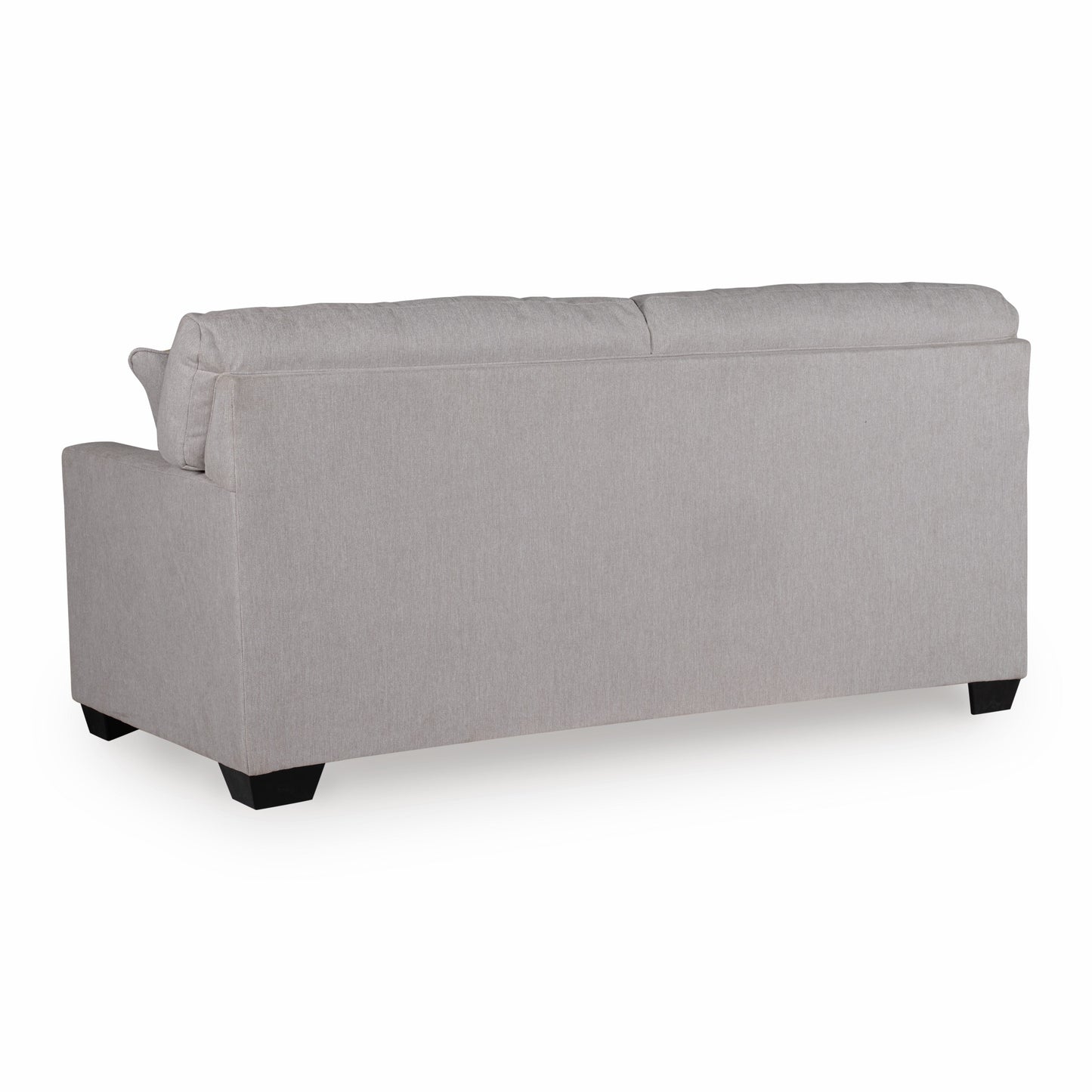Mahoney Sofa and Loveseat; Pebble