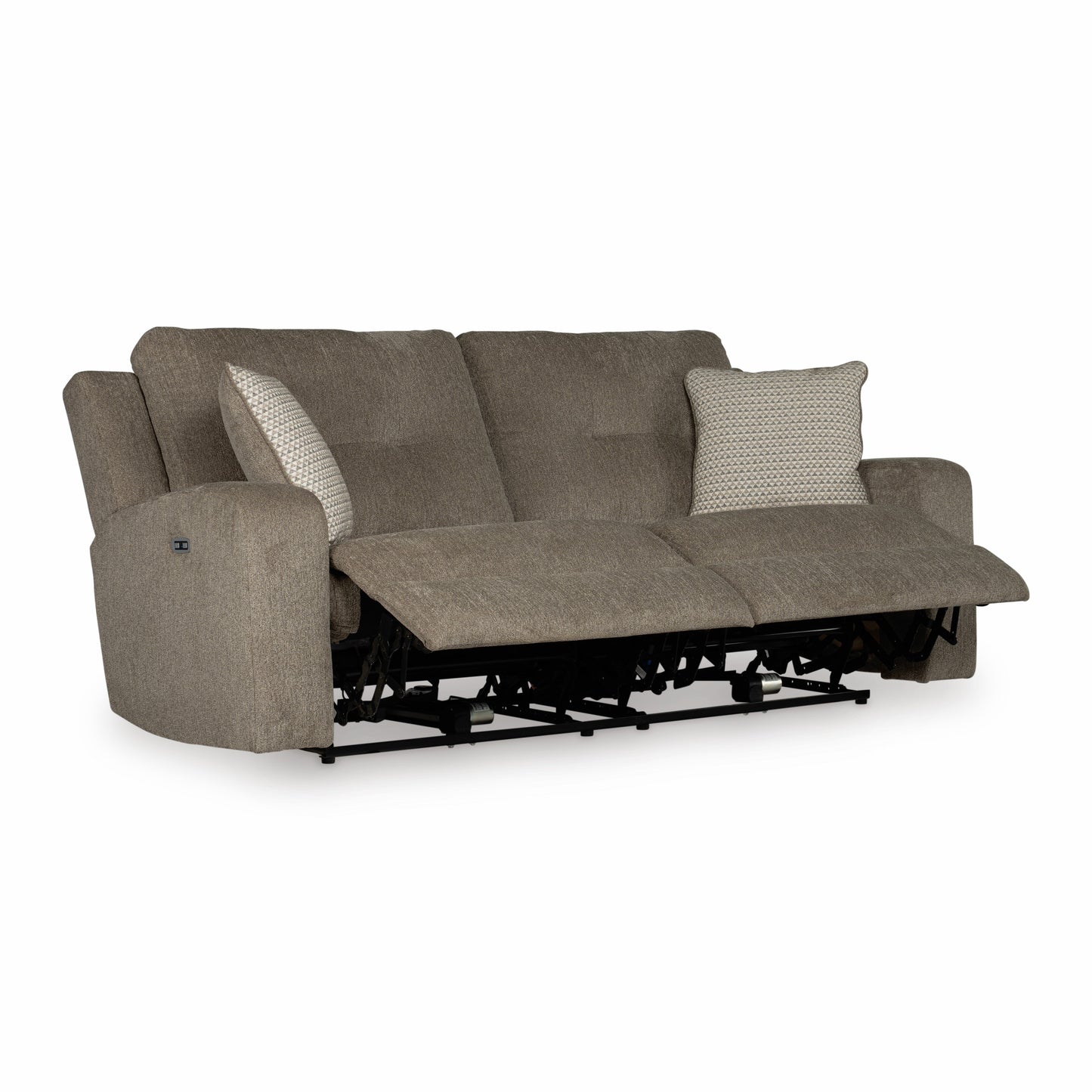 Danum Power Reclining Sofa Set; Alloy