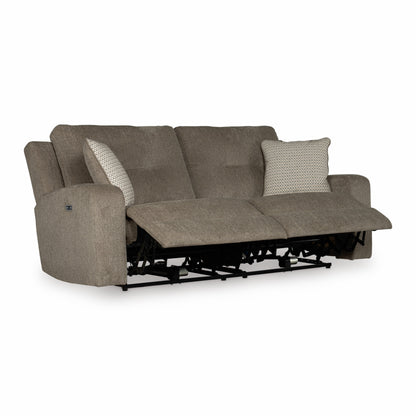 Danum Power Reclining Sofa Set; Alloy