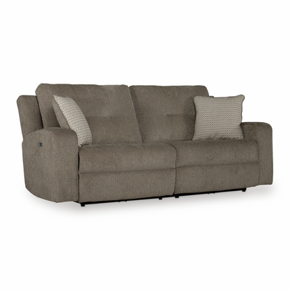 Danum Power Reclining Sofa Set; Alloy