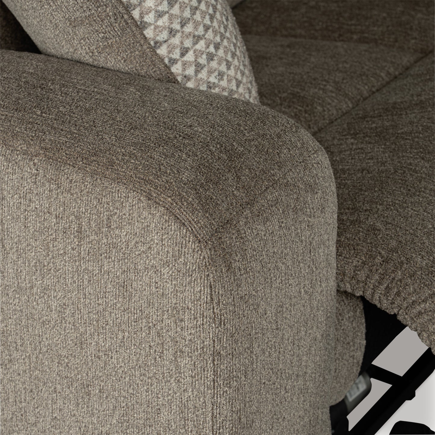Danum Power Reclining Sofa Set; Alloy