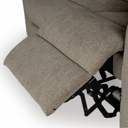 Danum Power Reclining Sofa Set; Alloy