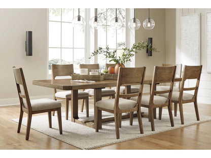 Cabalynn Dining Table With 8 Chairs
