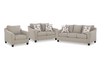 Willarae Sofa Set; Taupe