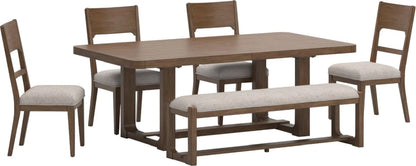 Cabalynn Dining Table, Bench and 4 Chairs