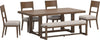 Cabalynn Dining Table, Bench and 4 Chairs