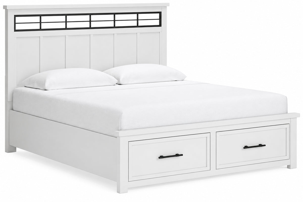 Ashbryn King Panel Storage Bed