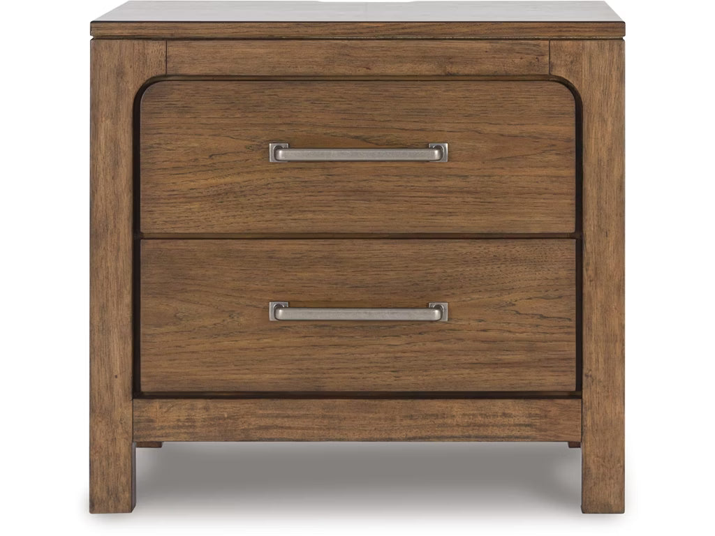 Cabalynn King Panel Bed with Night Stand