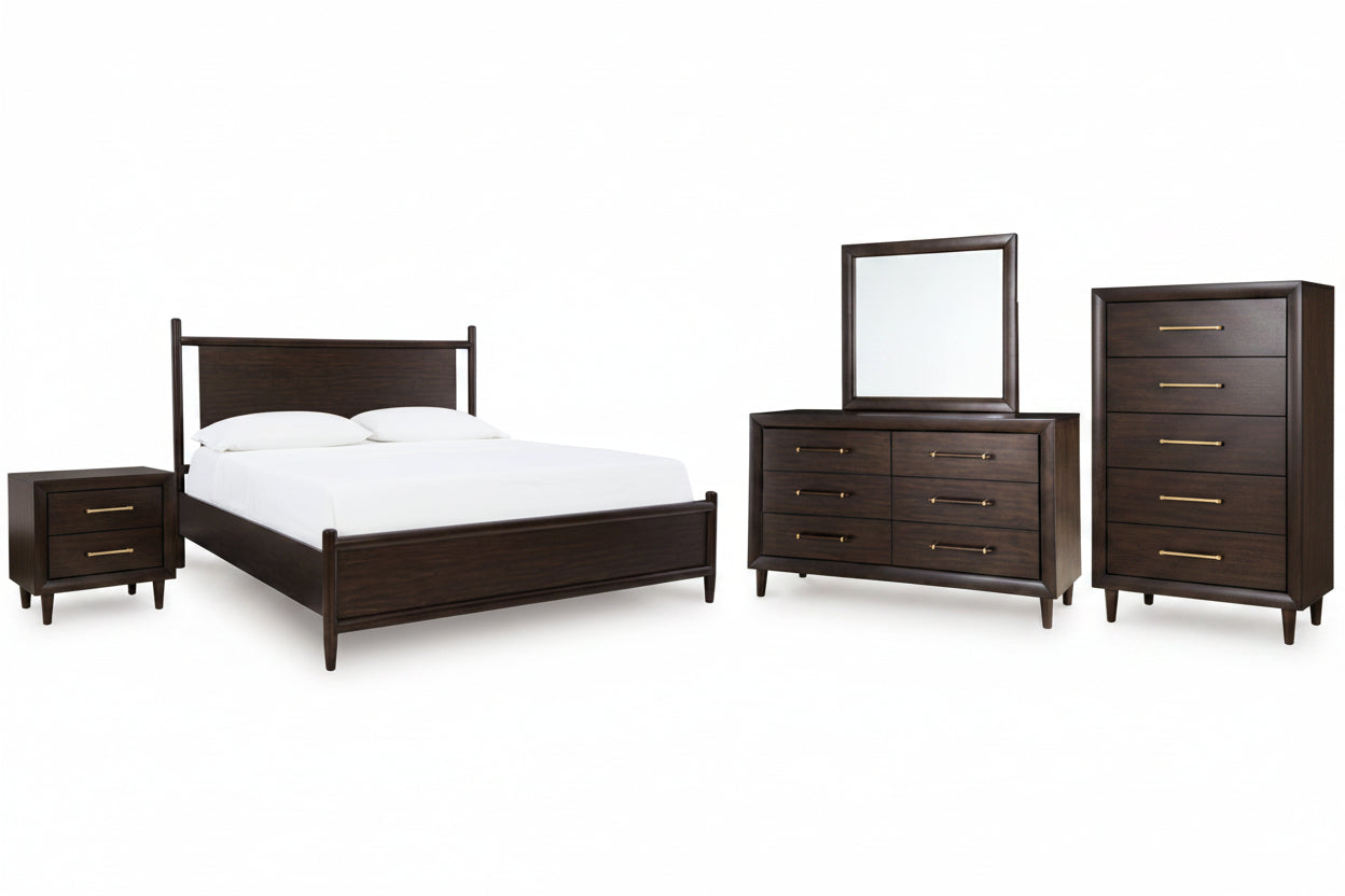 Dantenton King Panel Bed Set