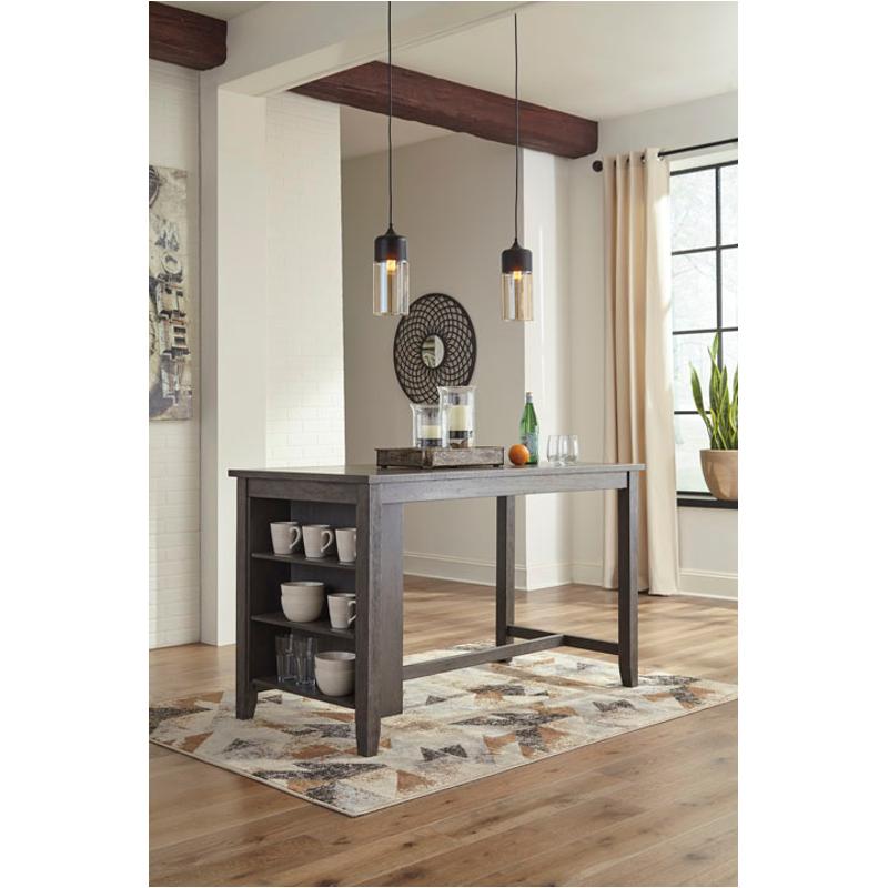 Caitbrook Counter Height Dining Table and 4 Barstools