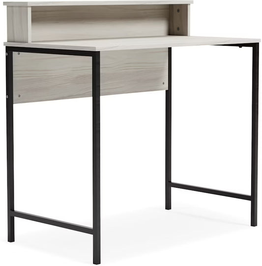 Bayflynn Home Office Desk with Hutch