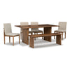 Isanti Dining Table,Bench and Chairs (Set of 6)